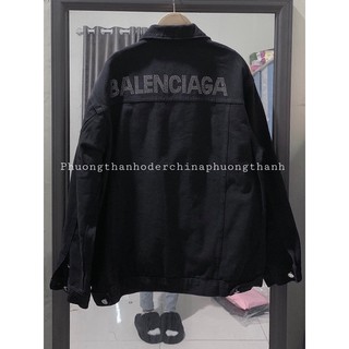 ÁO BÒ BALENCIAGA ĐÍNH ĐÁ (kèm ảnh thật)