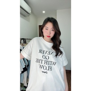 Áo phông chữ NEVER GO TH6
