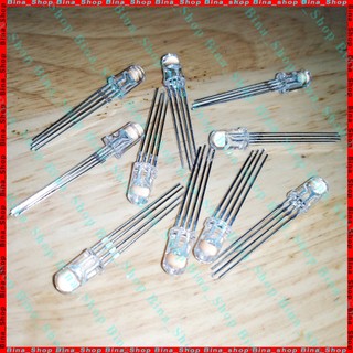 (10 con) Led RGB 5mm 4 chân, Diode Led 2V~3.2V DIY