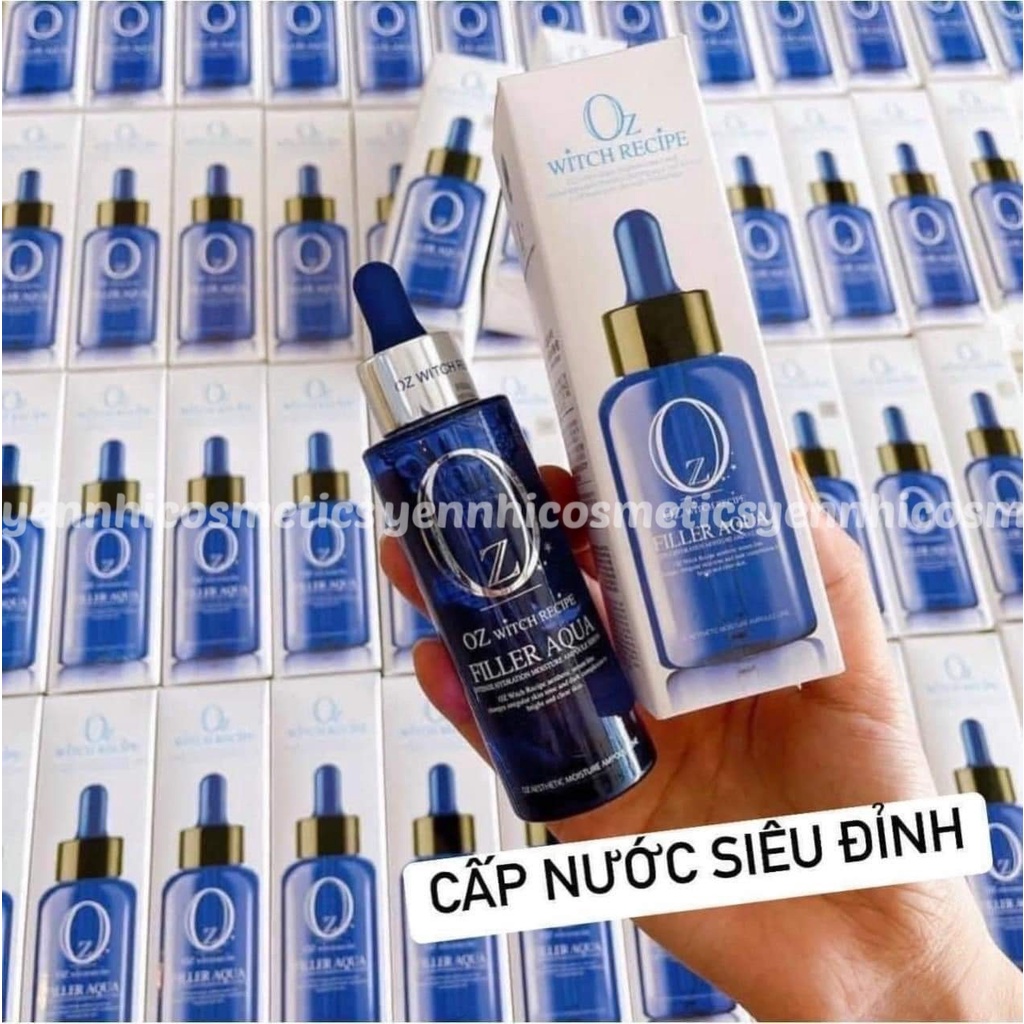 Serum Filler Aqua Kết Hợp Peptide Oz Witch Recipe 60ml Chính Hãng - Căng Bóng Thu Nhỏ Lỗ Chân