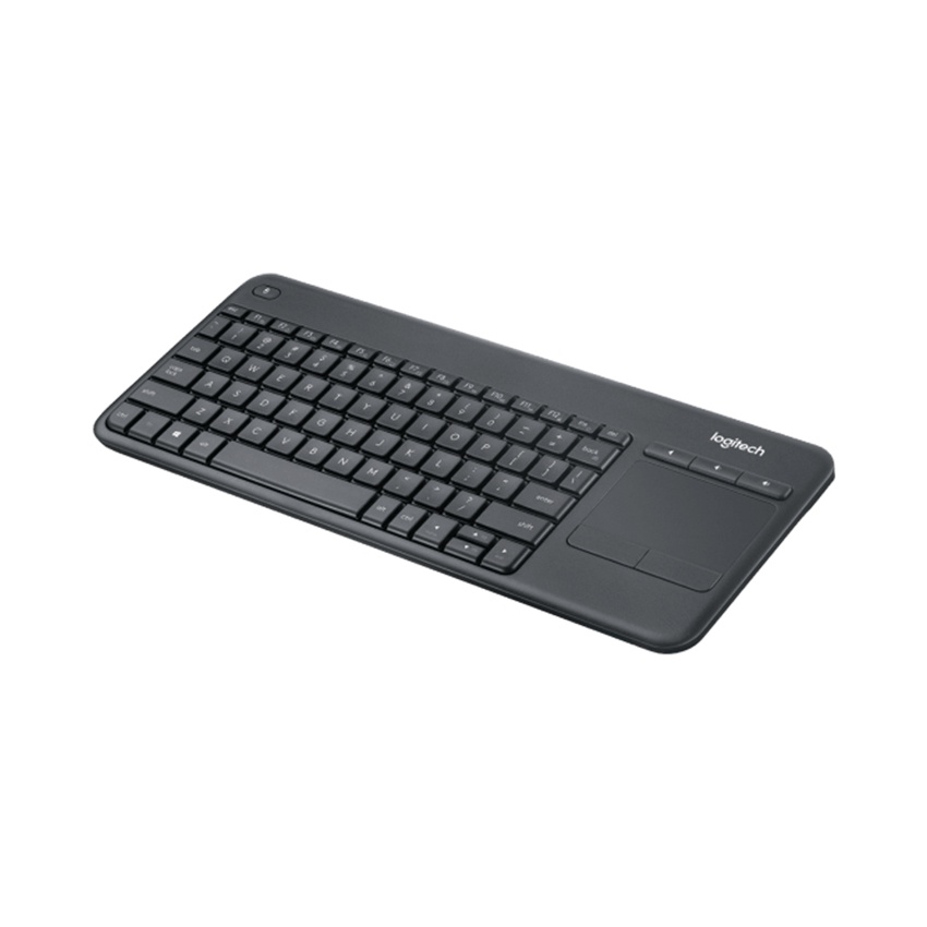 Bàn phím không dây Logitech K400 plus Tích hợp chuột cảm ứng ngay trên bàn phím
