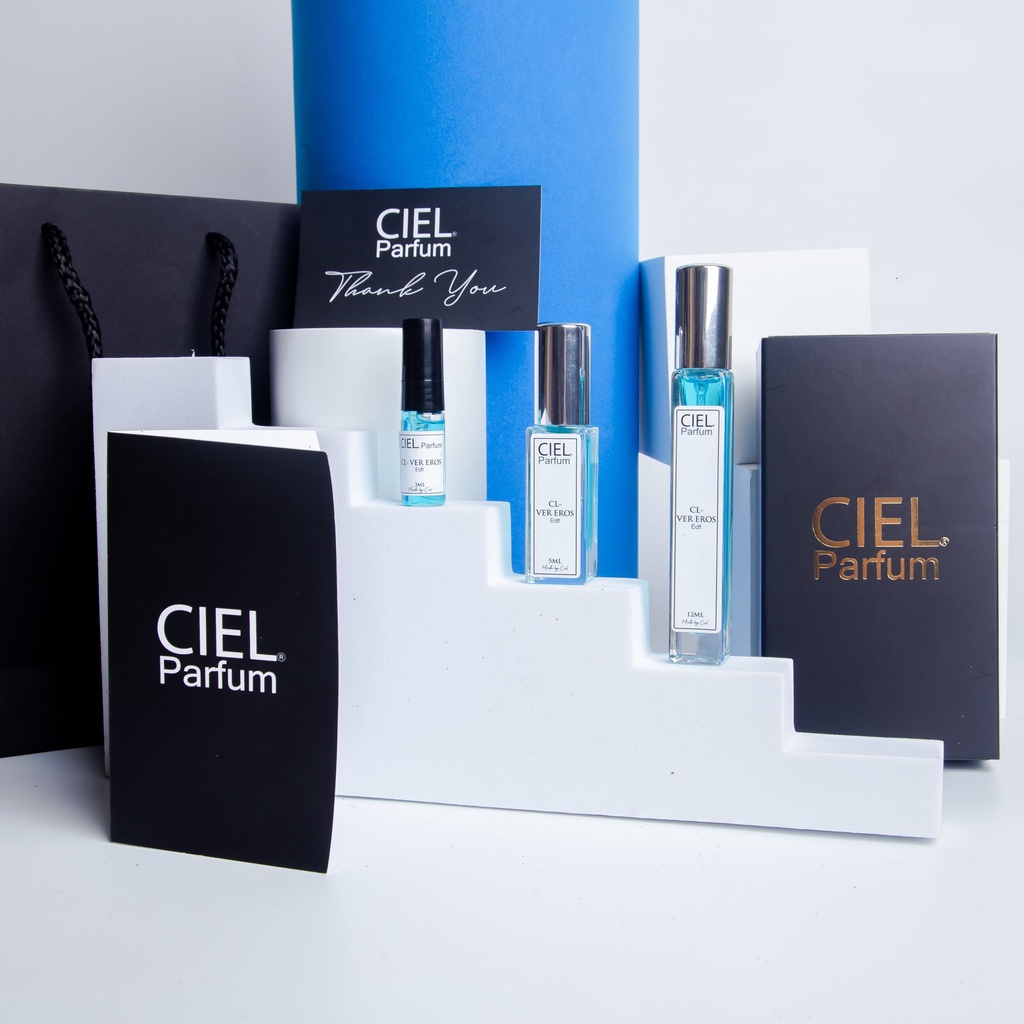Nước hoa nam cao cấp CL Ver Eros Edt chính hãng CIEL Parfum 12ml phong cách gợi cảm, cuốn hút, hấp dẫn mọi ánh nhìn