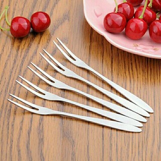 Dĩa inox ăn hoa quả nĩa ăn trái cây 13cm cao cấp sáng bóng bền đẹp 88058 bảo nhi shop