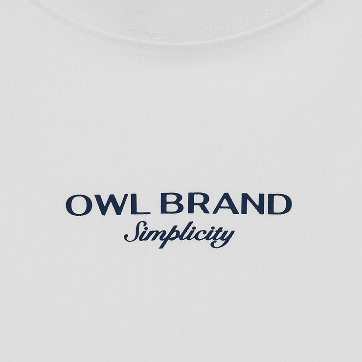 Áo thun nữ Owlbrand Simplicity/Trắng