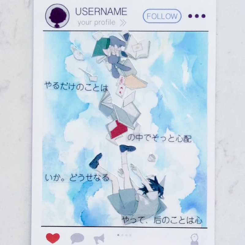 Băng dính PET tape hoạ tiết nhân vật CONGXI của BuuuuStudio