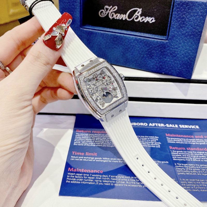 Đồng hồ nữ chính hãng #𝐇𝐚𝐧𝐛𝐨𝐫𝐨_𝐇𝐁𝐑𝟔𝟕𝟕