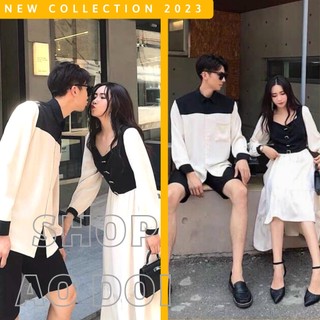 Đồ đôi nam nữ đẹp - loại cao cấp- áo đôi áo cặp nam nữ đi tiệc, đi chơi, đồ đôi đi biển