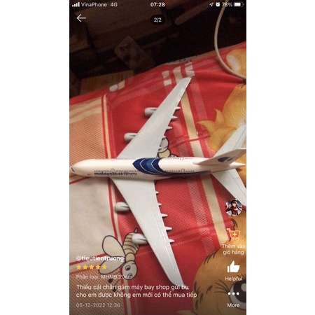 mô hình máy bay a380 malaysia airlines