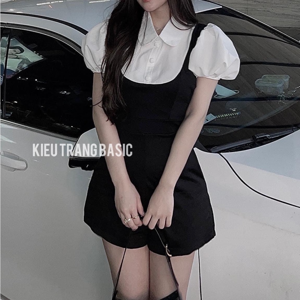 SÉT QUẦN YẾM UMI PHỐI ÁO SƠ MI.