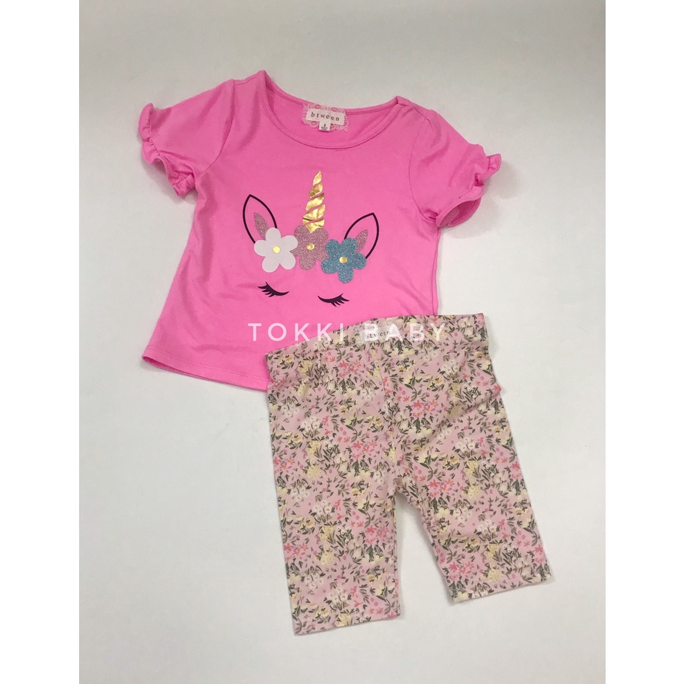 Set 4 chi tiết dư xịn pony hồng cho bé gái BBT005