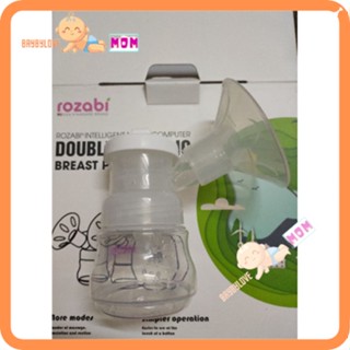 Bình sữa và cổ phễu máy hút sữa Rozabi Basic Plus