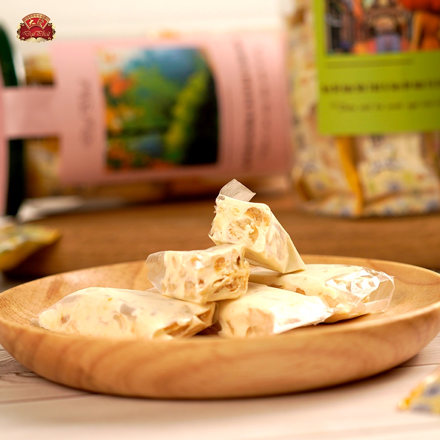 Kẹo bê Kala - Kẹo Nougat Sữa tươi sầu riêng - Ăn Vặt Đài Loan