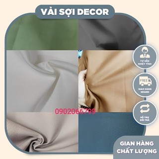 Vải canvas các màu khổ m5 sợi 100% cotton