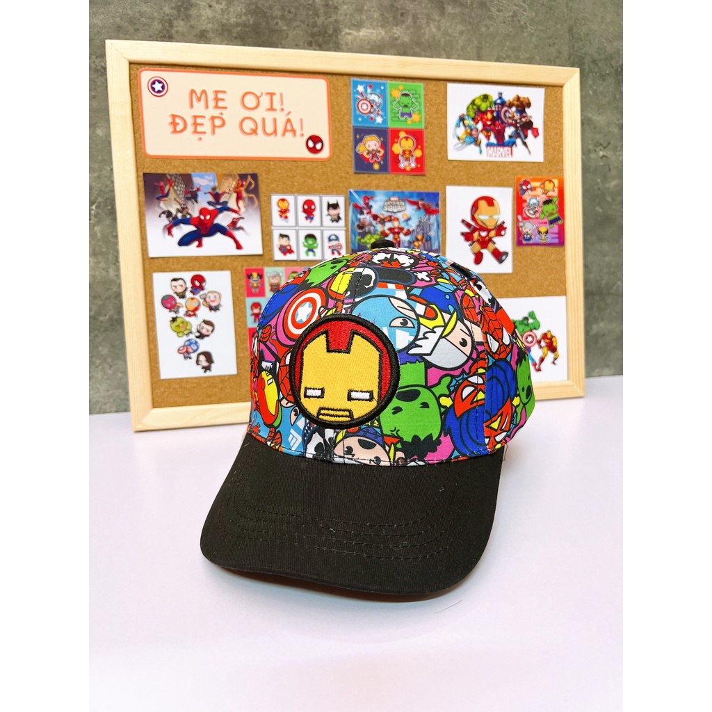 NÓN KẾT/ NÓN LƯỠI TRAI SIÊU NHÂN CHO BÉ TRAI