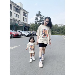BÁN SỈ ÁO PHÔNG ĐÔI MẸ CON JERRY