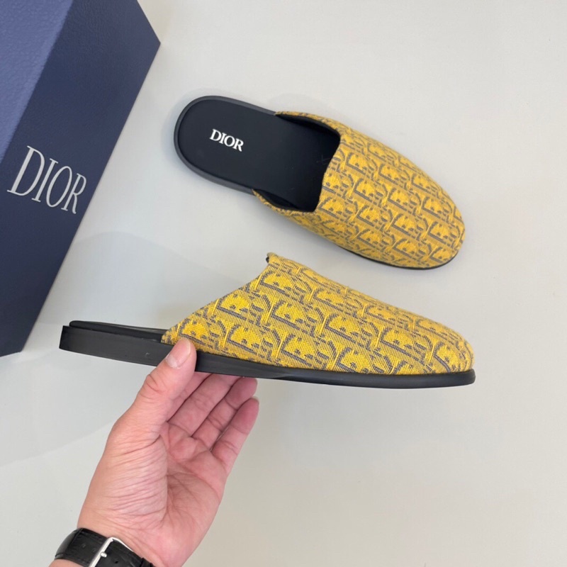 Dép sục, dép đi trong nhà cao cấp cho nam mẫu mới CD Dior 2023