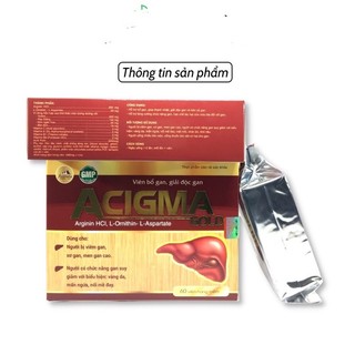Viên Bổ Gan ACIGMA GOLD