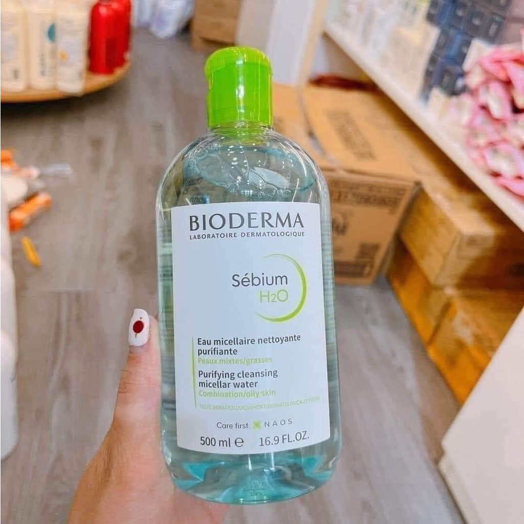 Nước tẩy trang Bioderma Sensibio H2O 500ml