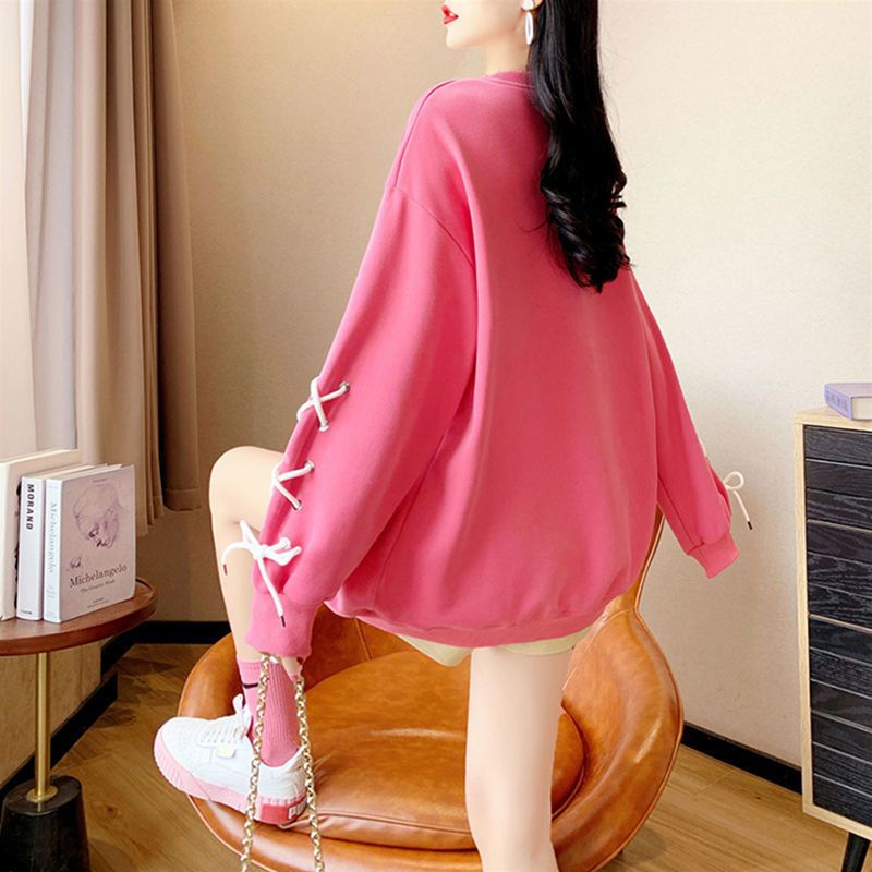 Áo Hoodie Nữ Dáng Rộng In Hình Thỏ Dễ Thương