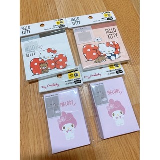 Giấy ghi chú memo note sanrio hello kitty - daiso hàn quốc