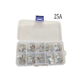 Hộp 100 cầu chì chân cụt 7,5a – 30a