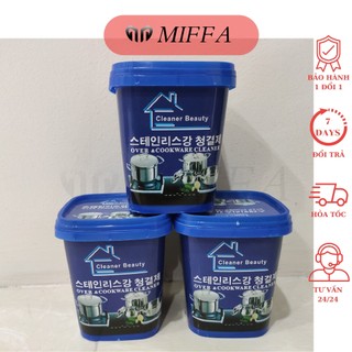 Bột tẩy xoong nồi - kem tẩy bếp hàn quốc - bột tẩy rửa đa năng làm trắng nồi, chảo, sàn nhà tắm,nhà bếp mifofa
