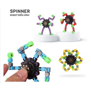 Con Quay Spinner Robot Đồ Chơi Robot Biến Hình