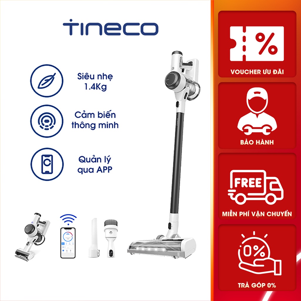 Máy Hút Bụi Thông Minh Tineco Pure One X – (Chính Hãng Từ Tineco Việt Nam)