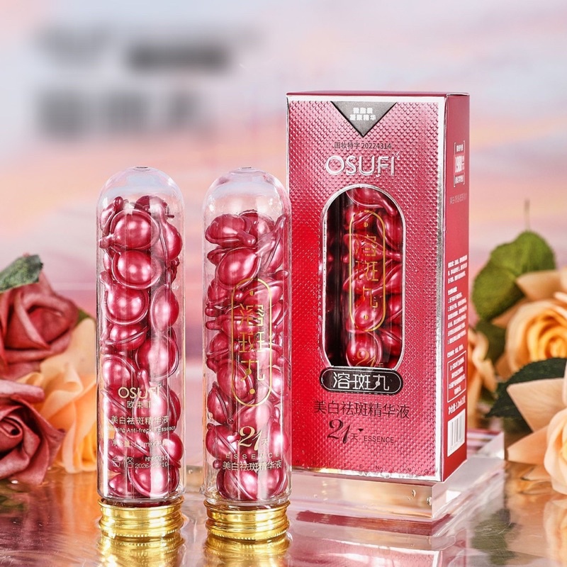 Hộp 21 Viên Tinh chất Làm Trắng và Loại Bỏ Tàn Nhang