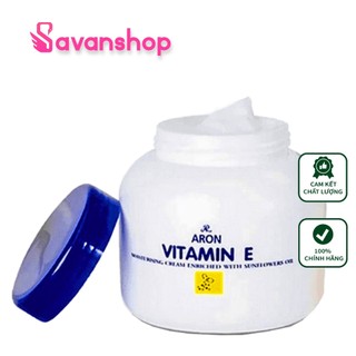 Kem Dưỡng Ẩm Aron Bổ Sung Vitamin E 200g Thái Lan