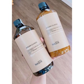 Dầu gội xả nashi argan, armonia, thickening, energizing 1000ml