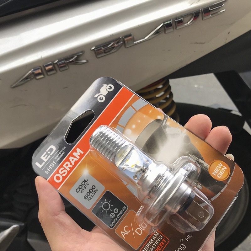 BÓNG ĐÈN LED OSRAM HS1 TĂNG SÁNG TRẮNG Exciter 135/150, Winner 150, Lead 125