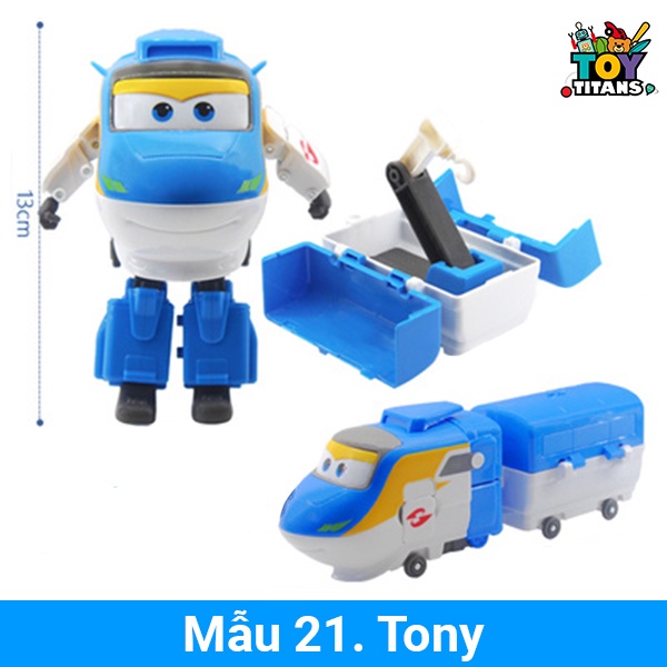Đội bay siêu đẳng SUPERWINGS - Tất cả nhân vật robot biến hình trong phim hoạt hình Đội Bay Siêu Đẳng  - Cỡ Vừa