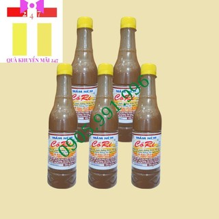 Combo 5 chai mắm nêm cô ri chai lớn 500g - Đặc sản mắm huế