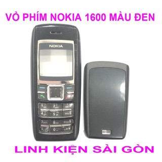 Vỏ phím nokia 1600 màu đen