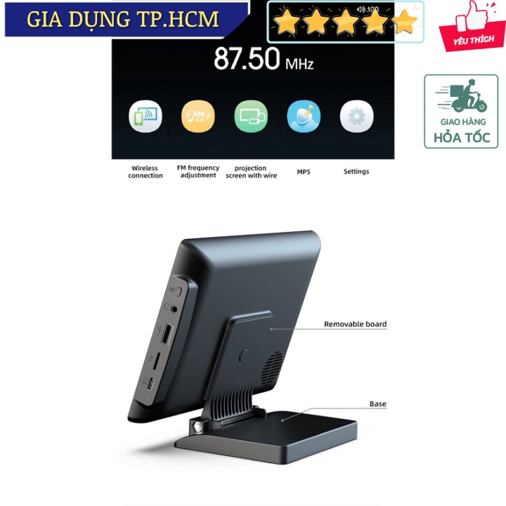 🆕 Màn hình giải trí đa phương tiện đặt Taplo cho xe hơi 7 Inch Car Radio Autoradio Stereo Receiver FM TF HD MP5 Player