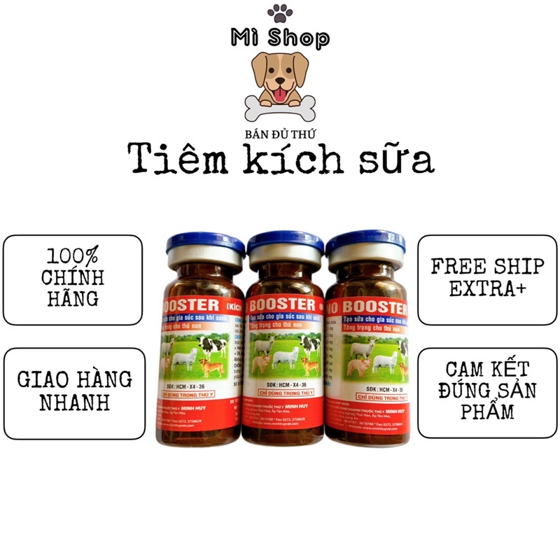 AMINO BOOSTER kích sữa cho chó, gia súc