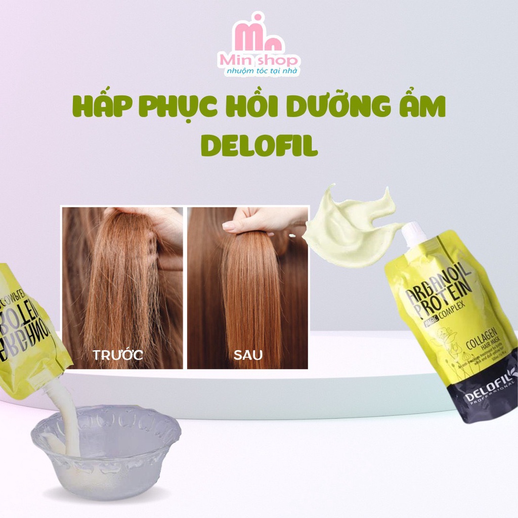 Hấp phục hồi tóc khỏi khô xơ, mềm mượt ngay sau khi sử dụng