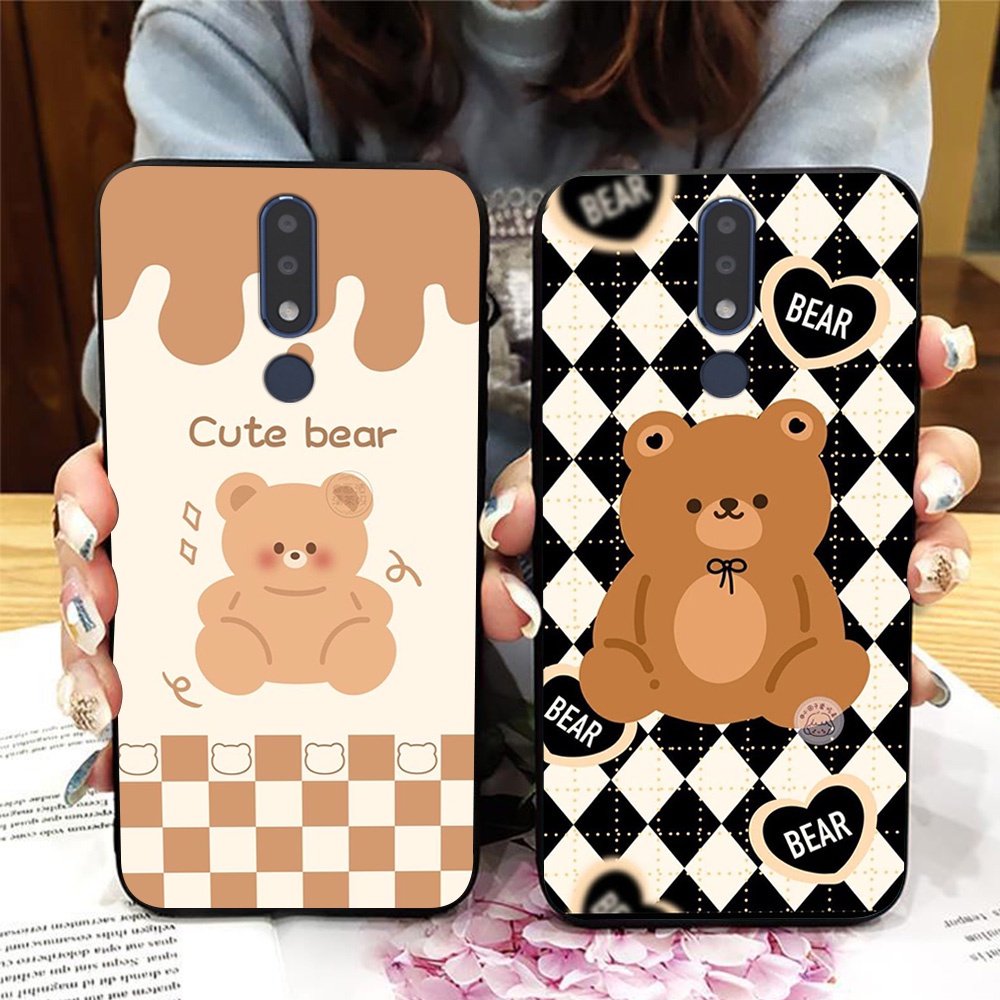 Ốp lưng nokia x5 / x6 / nokia 5.1 plus / nokia 6.1 plus / 7.1 / 7.1 plus in hình gấu cute ,bear siêu hot