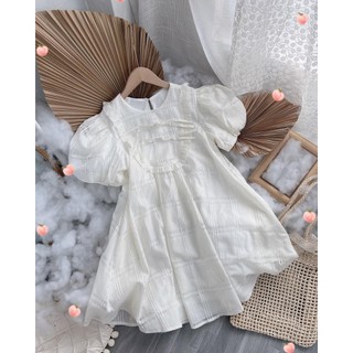 ĐẦM BBDOLL VOAN Ô CỔ BÈO⚡HỎA TỐC⚡ MEOINDAHOUSE