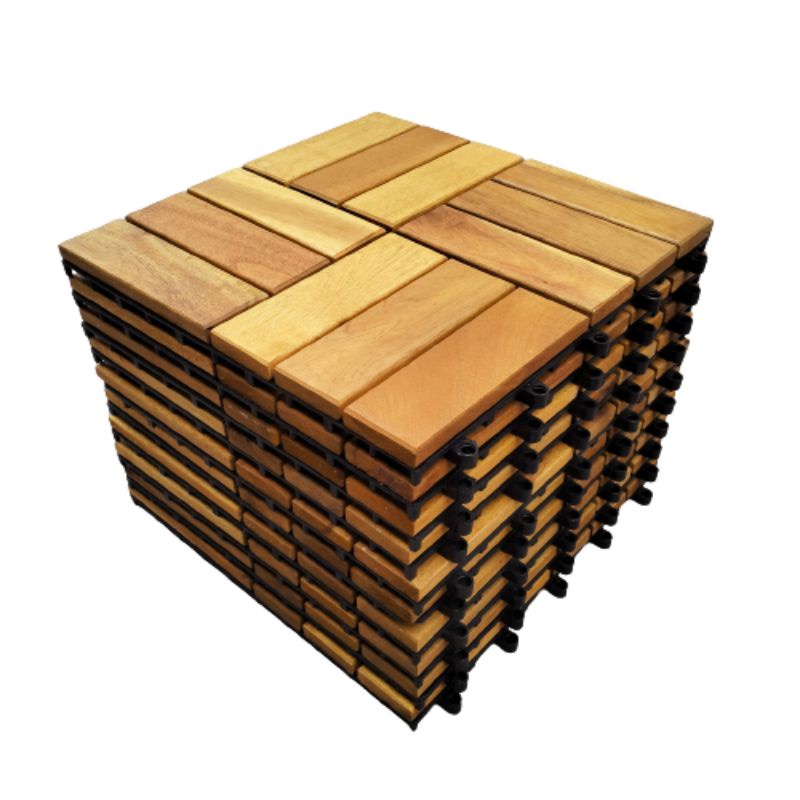 SALLY SHOP] Ván sàn gỗ ngoài trời 300 x 300 mm , lót ban công, sân vườn, spa, hồ bơi...HÀNG CHẤT LƯỢNG