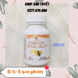 [CHÍNH HÃNG] Viên Sữa Ong Chúa Forever Royal Jelly #036flp. 60 viên/lọ