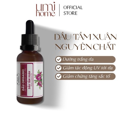 Dầu Tầm Xuân hữu cơ UMIHOME nguyên chất - Rosehip oil  Organic 10ML