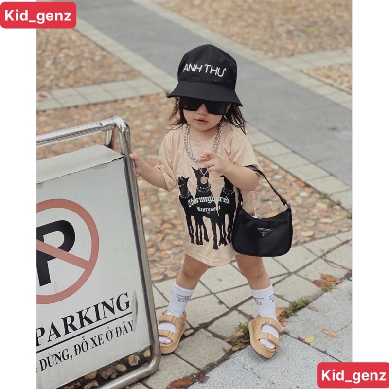 Áo thun Represent cho bé , áo phông trẻ em unisex , Kid_genZ