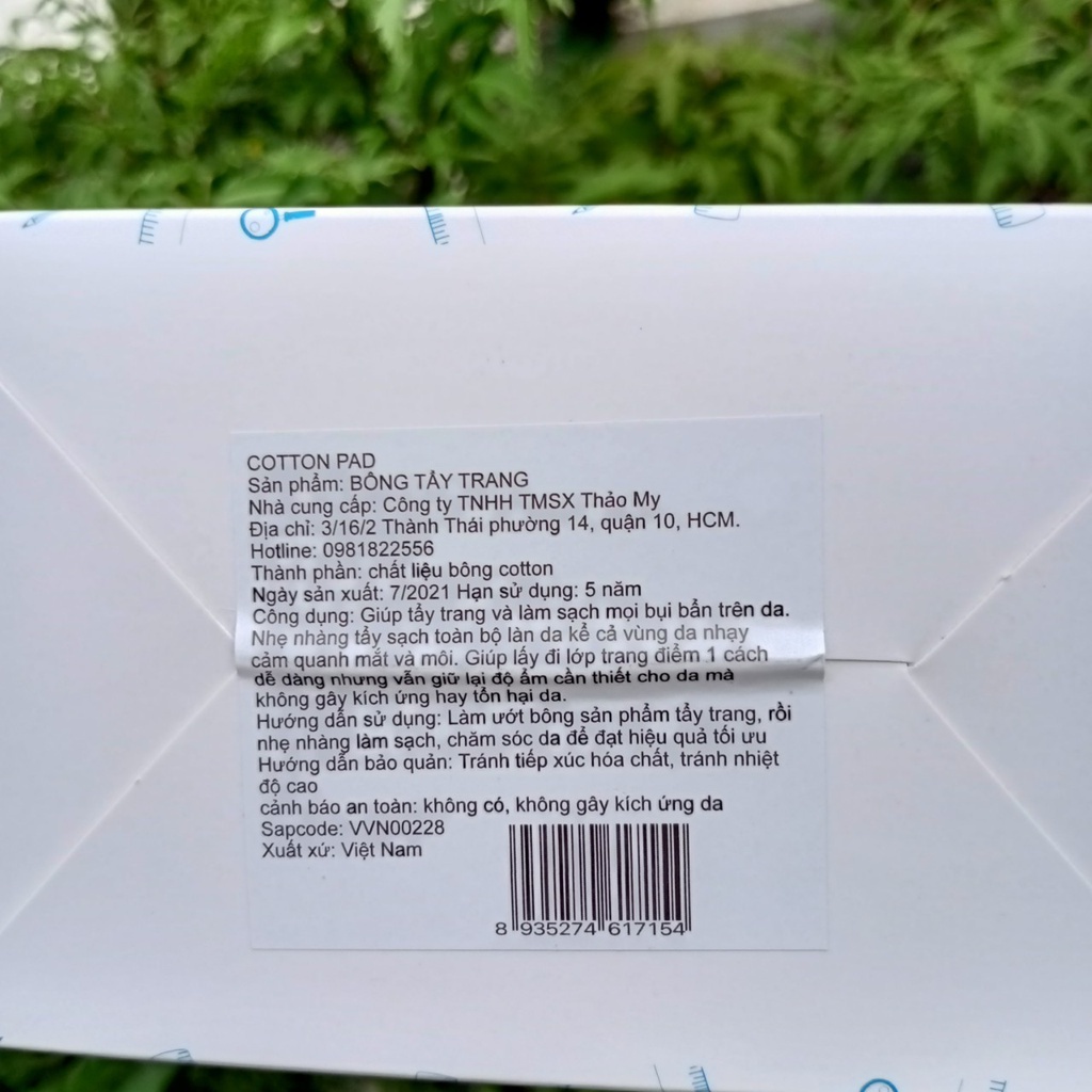 Bông tẩy trang NEW COTTON BOX La Roche-Posay 80 Miếng