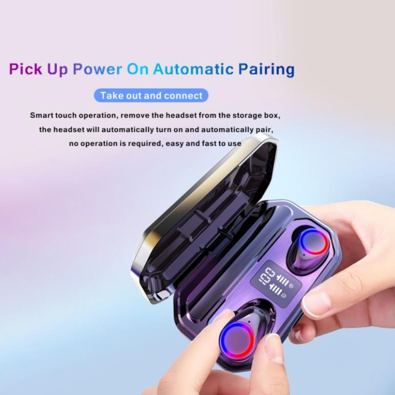 Tai Nghe Bluetooth Không Dây 5.0,5.3 TWS M10,M12,M20 ANLTEC LINSING,Chống Nước Chống Ồn,Bảo Hành 12 Tháng