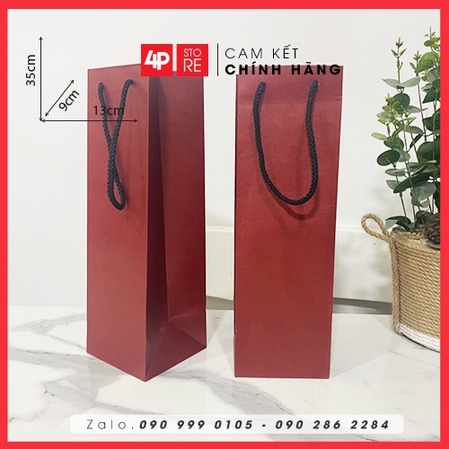 01 TÚI KRAFT 13 X 35 X 9 CM  - HỎA TỐC