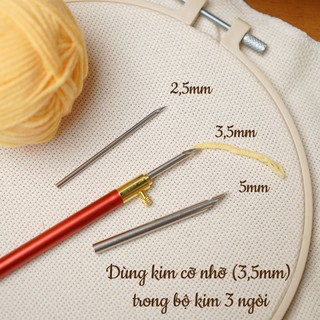 (cũ) len 2mm Punch Needle