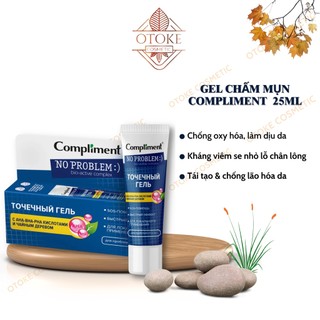 [Chính hãng - Có tem phụ] Gel chấm Mụn Khẩn Cấp SOS Compliment No Problem 25ml