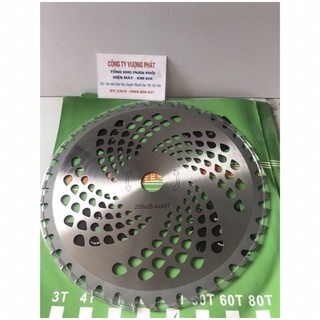 Lưỡi cắt cỏ tròn hợp kim 40 răng gắn máy cắt cỏ các loại